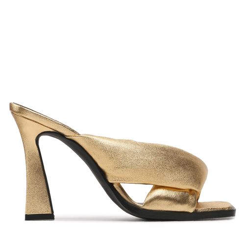 Mules / sandales de bain Pinko Corinne Sabot PE 23 BLKS1 100654 A0O5 Gold H62 - Chaussures.fr - Modalova