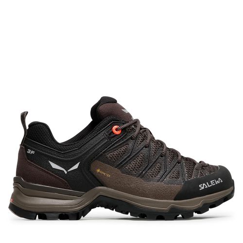 Chaussures de trekking Salewa Ws Mtn Trainer Lite Gtx GORE-TEX 61362-7517 Wallnut/Fluo Coral - Chaussures.fr - Modalova