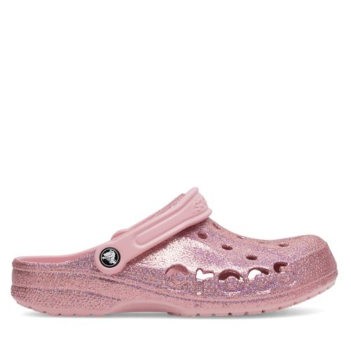 Mules / sandales de bain Crocs BAYA GLITTER CLOG 205925-606 Rose - Chaussures.fr - Modalova