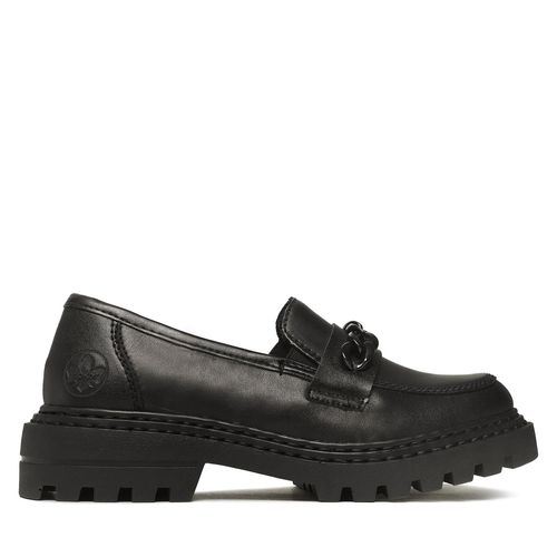 Chunky loafers Rieker Z9657-00 Noir - Chaussures.fr - Modalova