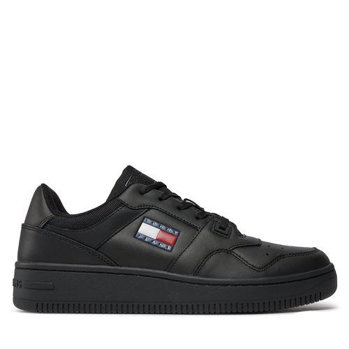 Sneakers Tommy Jeans Tjm Retro Basket Ess EM0EM01395 Black BDS - Chaussures.fr - Modalova