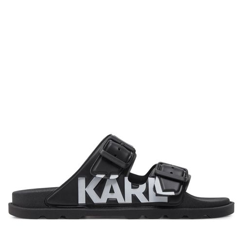 Sandales KARL LAGERFELD KL80978 Black Rubber w/White V01 - Chaussures.fr - Modalova