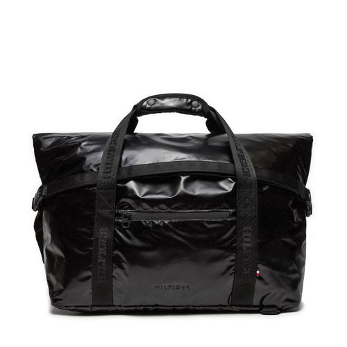 Sac Tommy Hilfiger Storm Duffle AM0AM12459 Noir - Chaussures.fr - Modalova