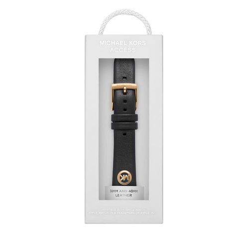 Bracelet de remplacement pour Apple Watch Michael Kors MKS8011 Black - Chaussures.fr - Modalova