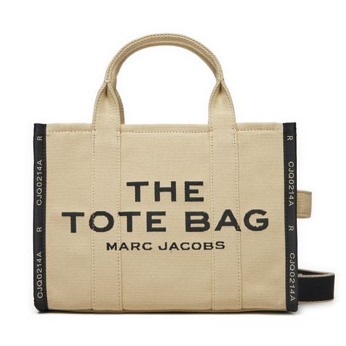 Sac à main Marc Jacobs The Jacquard Medium Tote Bag M0017027 Beige - Chaussures.fr - Modalova