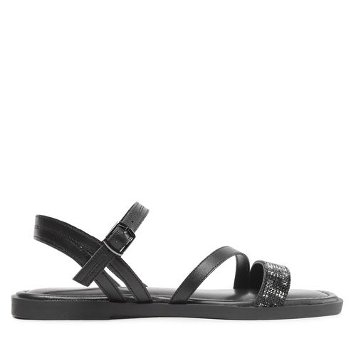 Sandales Tamaris 1-28117-20 Black/Silver 099 - Chaussures.fr - Modalova