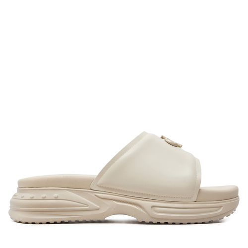 Mules / sandales de bain Calvin Klein Jeans Chunky Comf Slide Mtr YW0YW01506 Écru - Chaussures.fr - Modalova