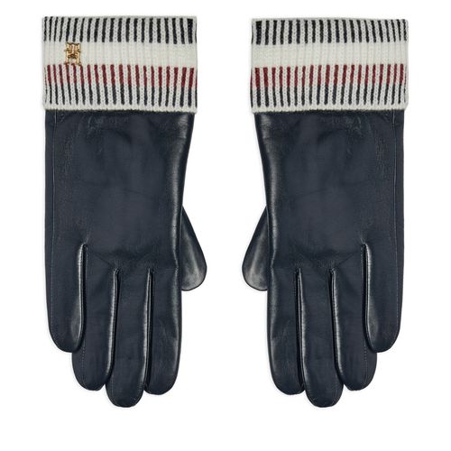 Gants Tommy Hilfiger AW0AW16657 Bleu marine - Chaussures.fr - Modalova