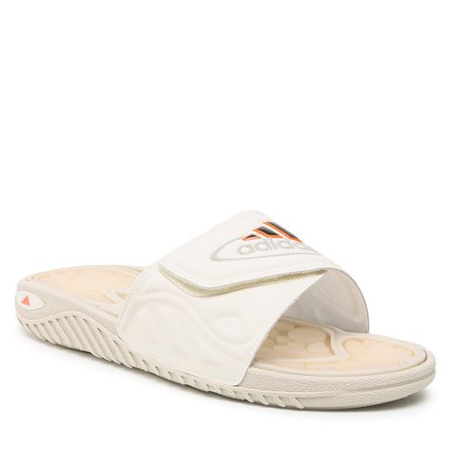 Mules / sandales de bain adidas Reptossage GY4554 Owhite/Alumin/Bliora - Chaussures.fr - Modalova