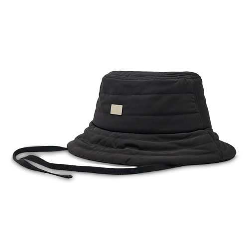 Chapeau Tommy Jeans Tjw Hype Consicous Bucket Hat AW0AW14432 Noir - Chaussures.fr - Modalova