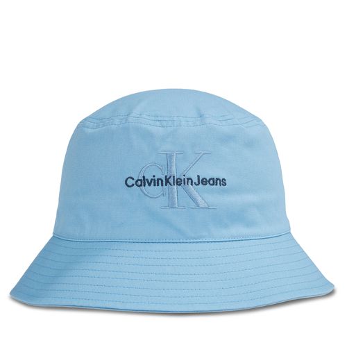 Chapeau Calvin Klein Jeans Monogram Bucket Hat K60K611029 Bleu marine - Chaussures.fr - Modalova