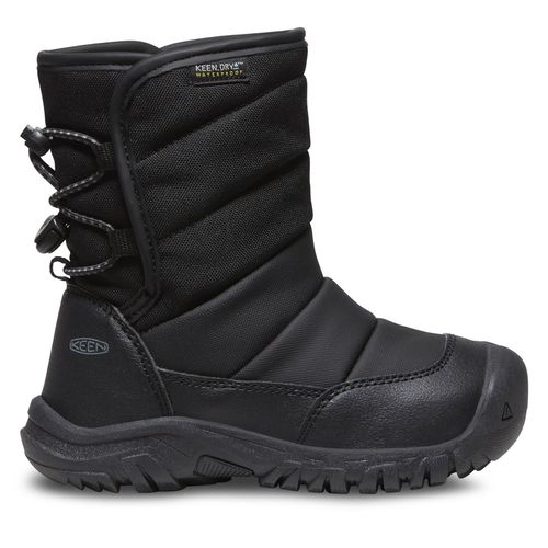 Bottes de neige Keen Puffrider Wp 1028022-10 Black/Steel Grey - Chaussures.fr - Modalova