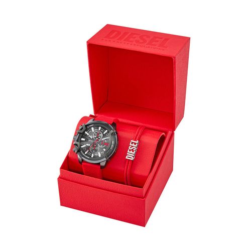 Montre Diesel DZ4673SET Rouge - Chaussures.fr - Modalova