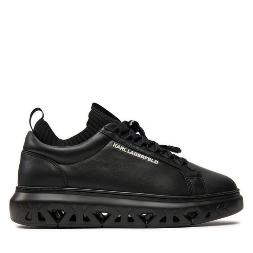 Sneakers KARL LAGERFELD KL54535 Black Lthr/Mono 00X - Chaussures.fr - Modalova