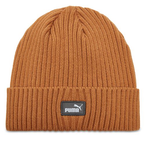 Bonnet Puma Classic Cuff Beanie 024826 05 Marron - Chaussures.fr - Modalova