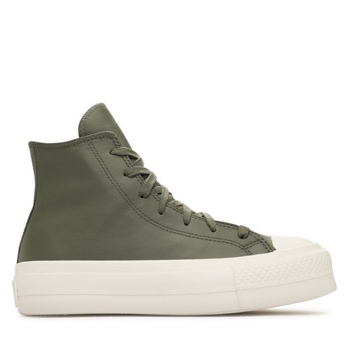 Sneakers Converse Chuck Taylor All Star Lift A07131C Forest/Grey - Chaussures.fr - Modalova