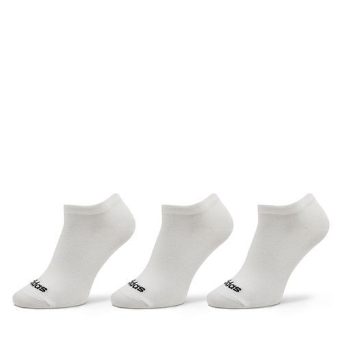 Socquettes unisex adidas Thin Linear Low-Cut Socks 3 Pairs HT3447 white/black - Chaussures.fr - Modalova