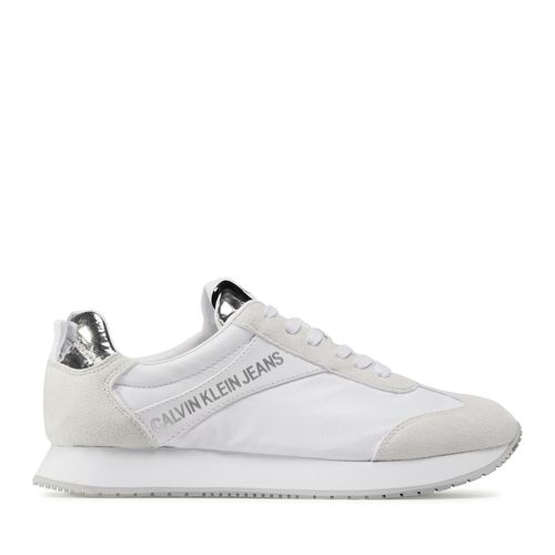 Sneakers Calvin Klein Jeans Jerrold B4S0717 White/Silver - Chaussures.fr - Modalova