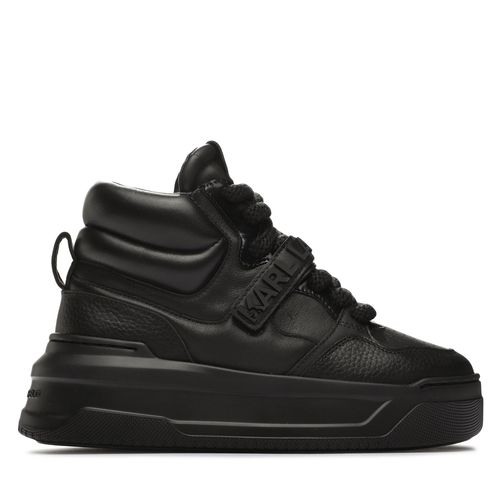 Sneakers KARL LAGERFELD KL63350 Black Lthr / Mono - Chaussures.fr - Modalova
