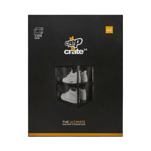 Set de deux boîtes à chaussures Crep Protect The Ultimate Sneaker Storage Box CP009 Noir - Chaussures.fr - Modalova