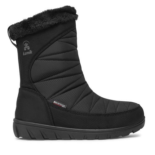 Bottes de neige Kamik Hannahmid NK2255 Black - Chaussures.fr - Modalova