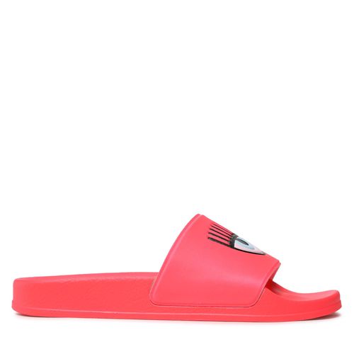 Mules / sandales de bain Chiara Ferragni CF3159-037 Pink Fluo - Chaussures.fr - Modalova