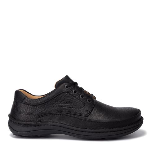 Chaussures basses Clarks Nature Three 203390087 Black Leather - Chaussures.fr - Modalova
