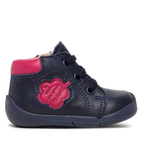 Boots Kickers Waouk 858381-10 Bleu marine - Chaussures.fr - Modalova