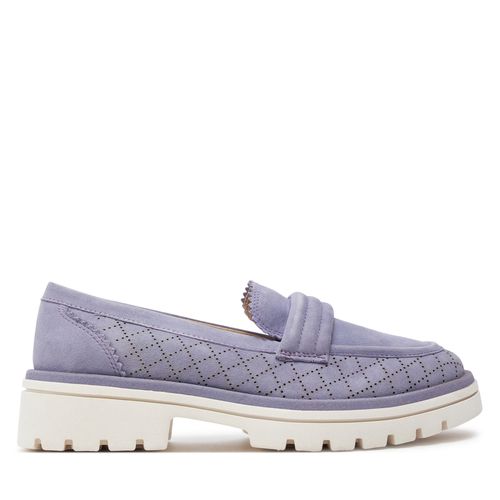 Chunky loafers Caprice 9-24750-42 Lavender Suede 529 - Chaussures.fr - Modalova