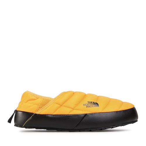 Chaussons The North Face Thermoball Traction Mule V NF0A3UZNZU31 Jaune - Chaussures.fr - Modalova