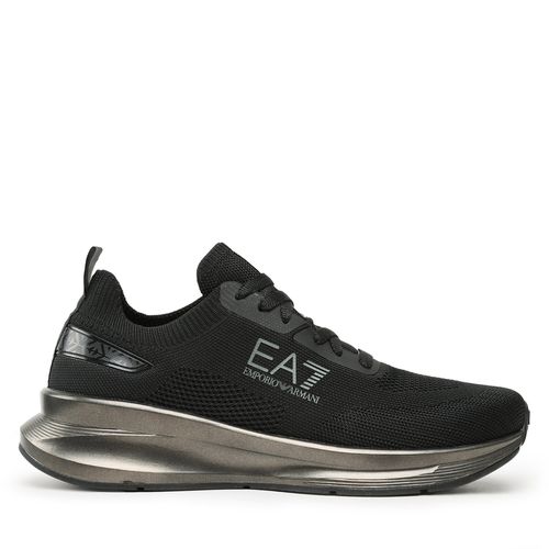 Sneakers EA7 Emporio Armani X8X149 XK349 E593 Black+Gunmetal - Chaussures.fr - Modalova