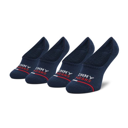 Lot de 2 paires de socquettes unisexe Tommy Jeans 701218959 Bleu marine - Chaussures.fr - Modalova