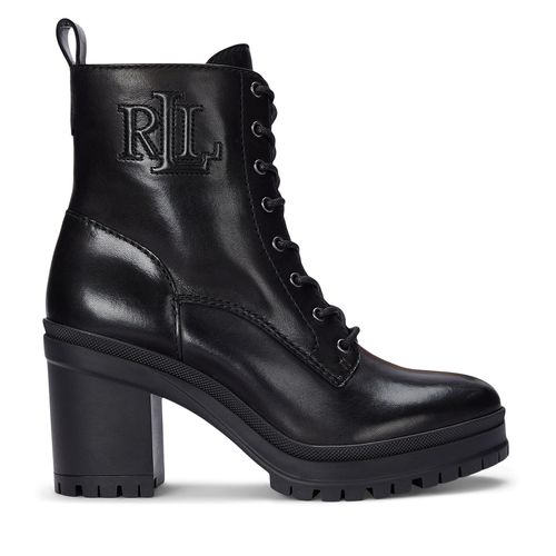 Bottines Lauren Ralph Lauren 802937826001 Noir - Chaussures.fr - Modalova