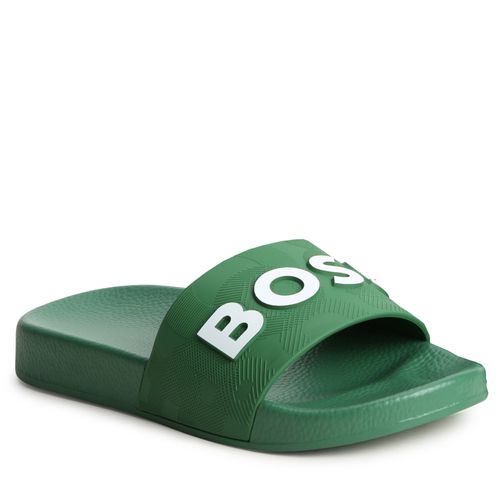 Mules / sandales de bain Boss J50879 S Khaki 651 - Chaussures.fr - Modalova