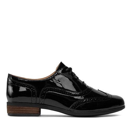 Richelieus & Derbies Clarks Hamble Oak 203506494 Black Patent - Chaussures.fr - Modalova