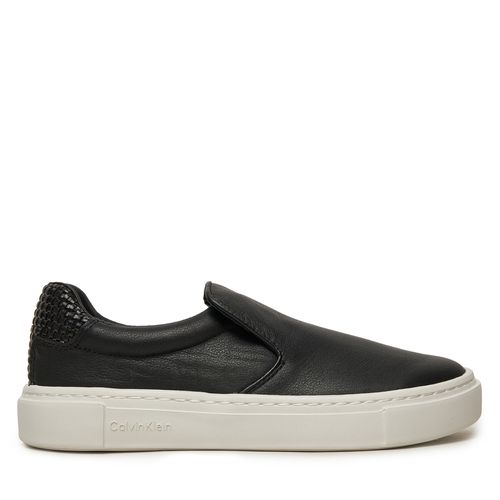 Sneakers Calvin Klein Cupsole Slip On HW0HW02297 Noir - Chaussures.fr - Modalova