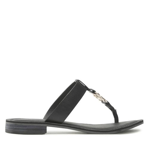 Tongs Tommy Hilfiger Th Elevated Sandal FW0FW07174 Black BDS - Chaussures.fr - Modalova