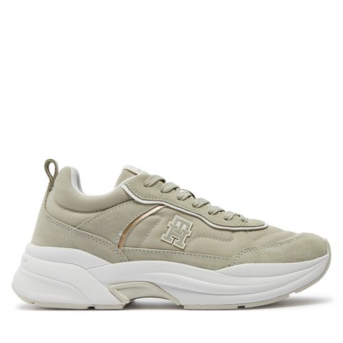 Sneakers Tommy Hilfiger Chunky Runner Ventile FW0FW08036 Beige - Chaussures.fr - Modalova