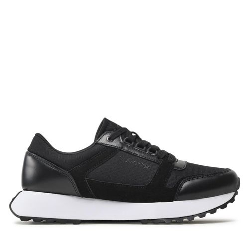 Sneakers Calvin Klein Low Top Lace Up Mix New HM0HM00926 Ck Black BEH - Chaussures.fr - Modalova