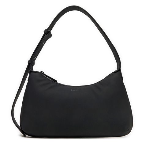 Sac à main Calvin Klein Calvin Soft Shoulder Bag K60K612156 Noir - Chaussures.fr - Modalova
