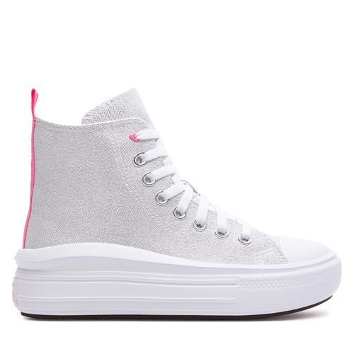 Sneakers Converse Chuck Taylor All Star Move Platform Sparkle A06332C White/Oops Pink/White - Chaussures.fr - Modalova