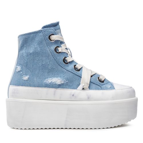 Sneakers Inuikii Levy Jeans High 30103-058 Light Blue - Chaussures.fr - Modalova