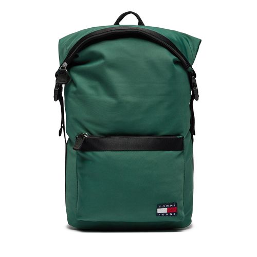 Sac à dos Tommy Jeans Tjm Daily Rolltop Backpack AM0AM11965 Court Green L4L - Chaussures.fr - Modalova