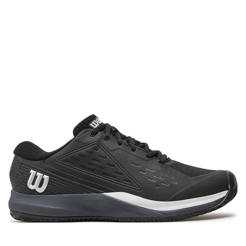 Chaussures Wilson Rush Pro Ace Clay WRS332740 Black/Ombre Blue/White - Chaussures.fr - Modalova