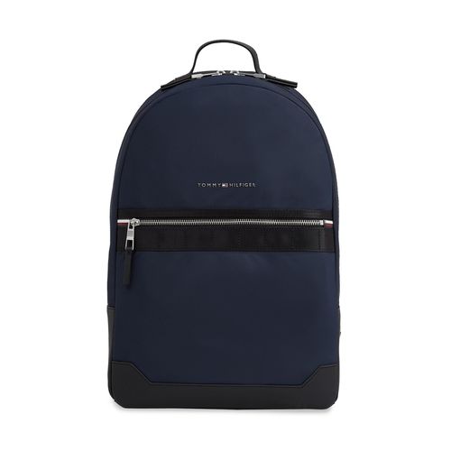 Sac à dos Tommy Hilfiger Th Elevated Nylon Backpack AM0AM11573 Space Blue DW6 - Chaussures.fr - Modalova