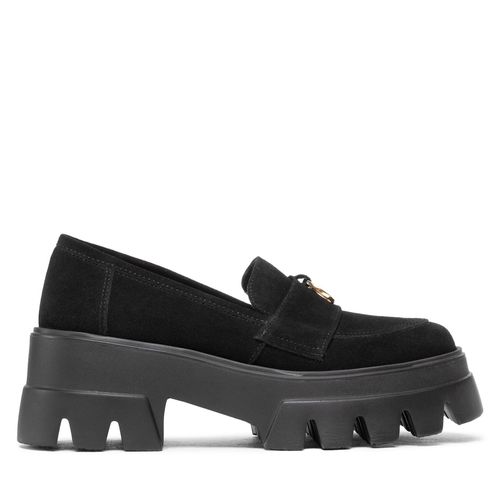 Chunky loafers Karino 4488/003-P Czarny/Welur - Chaussures.fr - Modalova