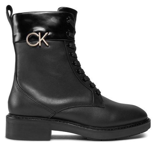 Bottes de randonnée Calvin Klein Rubber Sole Combat Boot W/Hw HW0HW01717 Ck Black BEH - Chaussures.fr - Modalova