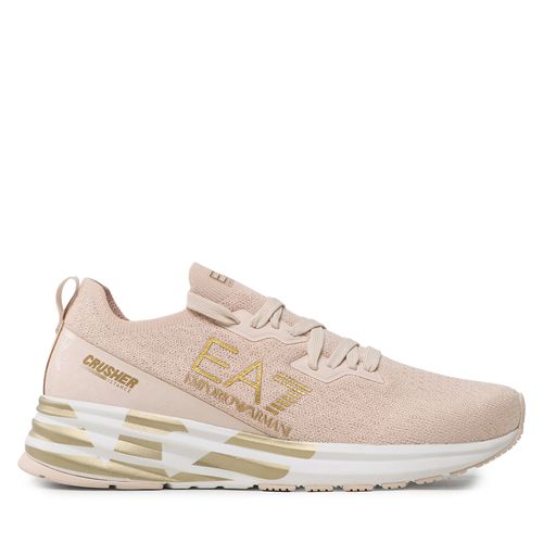 Sneakers EA7 Emporio Armani X8X095 XK240 S857 Pink Tint/Gold - Chaussures.fr - Modalova