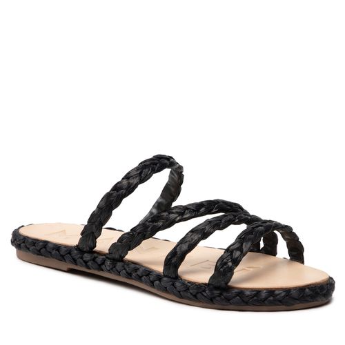 Espadrilles Manebi Rope Sandals S 3.7 Y0 Black Raffia Rope - Chaussures.fr - Modalova