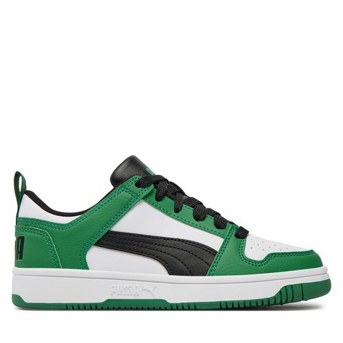 Sneakers Puma Rebound Layup Lo SL Jr 370490 PUMA White-PUMA Black-Archive Green - Chaussures.fr - Modalova